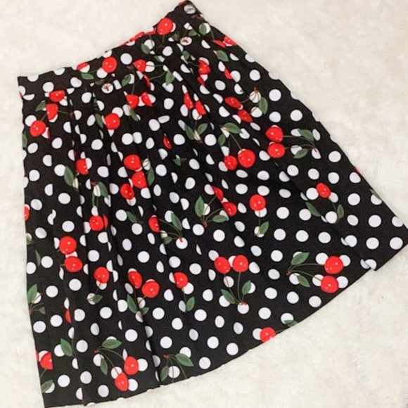 Grace Karin Retro Look Pleated High Waist Skirt - Picture 1 of 4